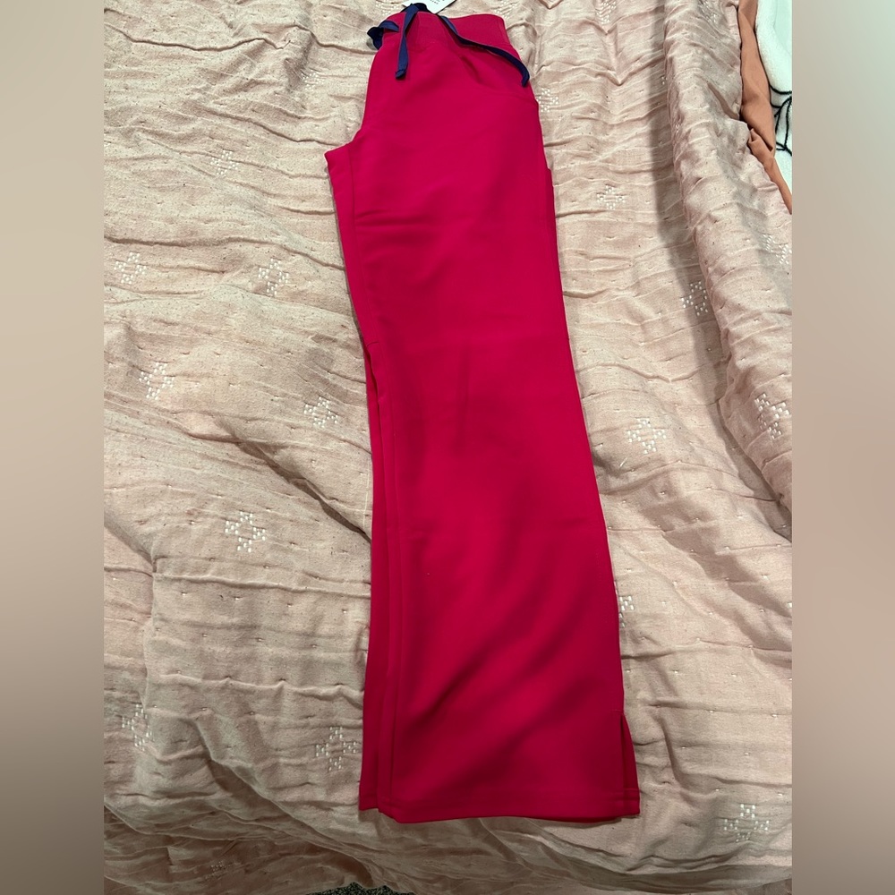 Rose Pink Scrub Pants